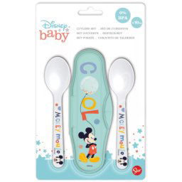 Disney Mickey baba utazó evőeszköz készlet