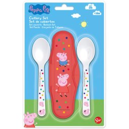 Peppa baba utazó evőeszköz készlet Nr 01