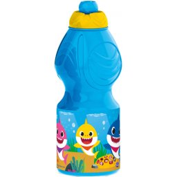 Baby Shark műanyag kulacs, sportpalack 400 ml Nr 01