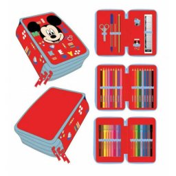 Disney Mickey töltött tolltartó 3 emeletes Nr2