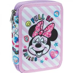Disney Minnie töltött tolltartó 2 emeletes Nr2