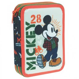 Disney Mickey töltött tolltartó 2 emeletes Nr2