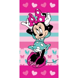 Minnie fürdőlepedő, strandtörölköző 70x140 cm Nr 03