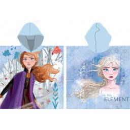 Disney Jégvarázs Element strandtörölköző poncsó 55x110 cm (Fast Dry) Nr1