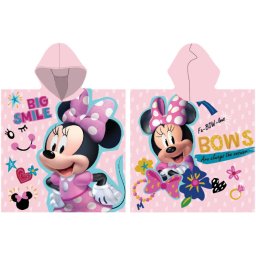 Disney Minnie Smile strandtörölköző poncsó 55x110 cm (Fast Dry) Nr1