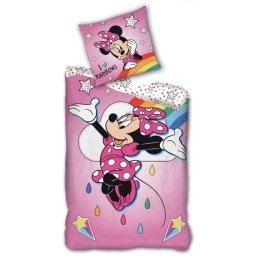 Minnie ágyneműhuzat 140×200 cm, 63×63 cm microfibre /microfiber Nr 02
