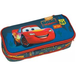 Disney Verdák Road 2 rekeszes tolltartó 26 cm