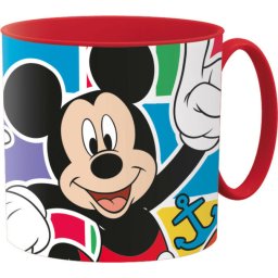 Mickey micro műanyag bögre 265 ml Nr 02