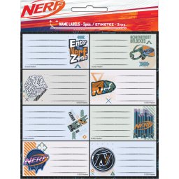 Nerf füzetcímke 16 darabos
