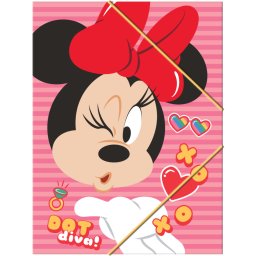 Disney Minnie Wink A/4 gumis mappa Nr2
