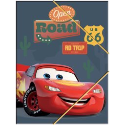Disney Verdák Road A/4 gumis mappa Nr2