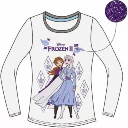 Disney Jégvarázs Sparkling Snow gyerek hosszú ujjú póló, felső 4 év, 5 év, 6 év, 8 év, 10 év Nr4
