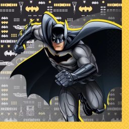 Batman szalvéta 16 DARABOS, 33x33 cm Nr1