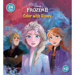 Disney Jégvarázs 2 színező - Kiddo foglalkoztató füzet