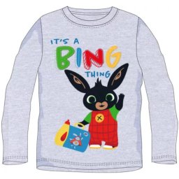 Bing nyuszi Thing gyerek hosszú ujjú póló, felső 2 év, 3 év, 4 év, 5 év, 6 év Nr8