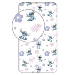 Lilo és Stitch, A csillagkutya gumis lepedő 90x200 cm Nr 01