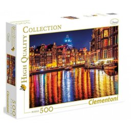 Városok puzzle 500 db-os HQC Amsterdam - Clementoni