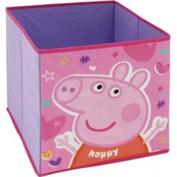 Peppa malac játéktároló 31×31×31 cm