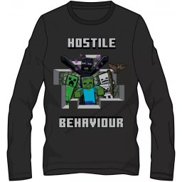 Minecraft gyerek hosszú ujjú póló, felső 6 év, 8 év, 10 év, 12 év Nr5