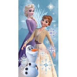 Disney Jégvarázs Olaf fürdőlepedő, strandtörölköző 70x140 cm Nr5