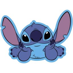 Disney Lilo és Stitch, A csillagkutya formapárna, díszpárna 33x22 cm Nr1