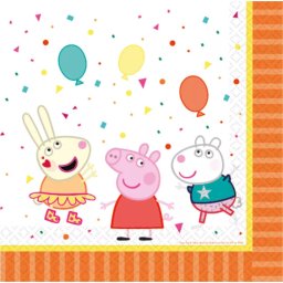 Peppa szalvéta 16 DARABOS, 33x33 cm Nr1