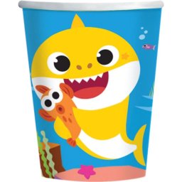 Baby Shark papírpohár 8 DARABOS 250 ml Nr1