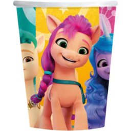 Én kicsi Pónim papírpohár, party pohár 8 DARABOS, 250 ml Nr2