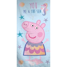 Peppa fürdőlepedő, strandtörölköző 70x140 cm Nr 02