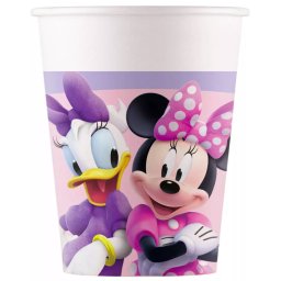 Minnie papírpohár, party pohár 8 DARABOS, 200 ml FSC Nr1