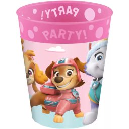 Mancs Őrjárat micro prémium műanyag pohár 250 ml Nr 02