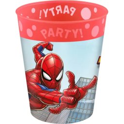Pókember micro prémium műanyag pohár 250 ml Nr 02
