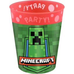 Minecraft micro prémium műanyag pohár 250 ml Nr 02