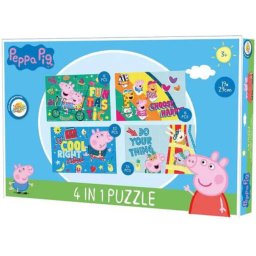 Peppa malac Fun puzzle 4 az 1-ben Nr1