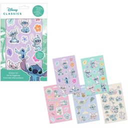 Disney Lilo és Stitch, A csillagkutya Cheeky matrica szett 5 ív
