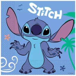 Lilo és Stitch, A csillagkutya szalvéta 20 DARABOS, 33x33 cm FSC Nr1