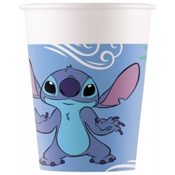Lilo és Stitch, A csillagkutya papírpohár, party pohár 8 DARABOS, 200 ml FSC Nr1