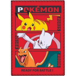 Pokémon Battle polár takaró, pléd 100x140 cm Nr2