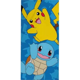 Pokémon Blue fürdőlepedő, strandtörölköző 70x140 cm