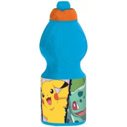 Pokémon műanyag kulacs, sportpalack 400 ml Nr 01