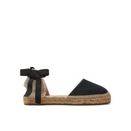 Manebi Espadrilles La Havana Flat Valenciana Espadrilles O 7.9 P0 Fekete