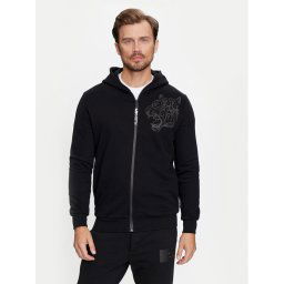 Plein Sport Pulóver FADC MJB3407 STE003N Fekete Regular Fit