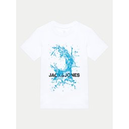 Jack&Jones Junior Póló Jcosplash 12259919 Fehér Standard Fit