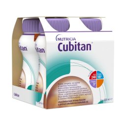 Nutricia Cubitan csokoládé ízű speciális gyógyászati célra szánt élelmiszer 4x200ml