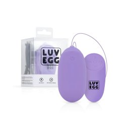 LUV EGG XL - hordható akkus, rádiós vibrotojás (lila)