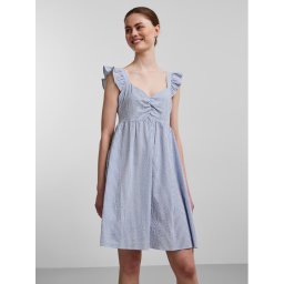 Pieces Nyári ruha Serra 17126221 Kék Regular Fit