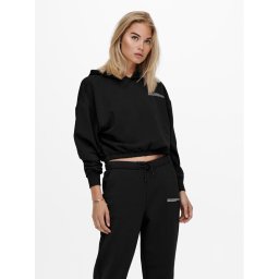 ONLY Melegítő alsó 15239890 Fekete Regular Fit