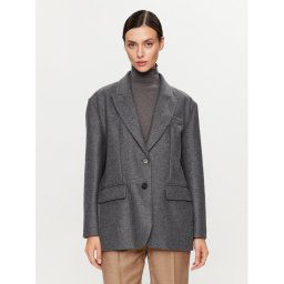 Weekend Max Mara Zakó Addurre 2350460233 Szürke Regular Fit