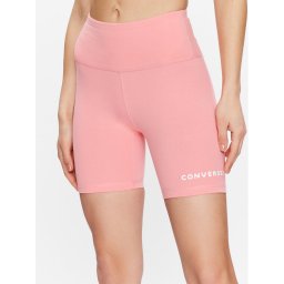 Converse Sport rövidnadrág Wordmark 10024539-A05 Rózsaszín Slim Fit