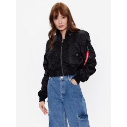 Alpha Industries Bomber dzseki MA-1 136008 Fekete Loose Fit